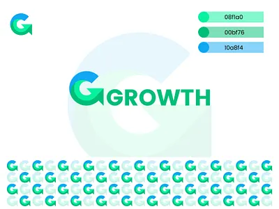 Logo, Growth logo Design, logo design atik mansur brand identity brand identity design branding graphic design growth logo logo logo design logo identity logo identity design modern logo modern logo design