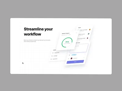 Subtle tilt animation on hover 100 daily ui app daily ui design figma prototype ui
