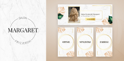 Margaret - Hair Salon | Social Media Design beauty design hair hairsalon socialmedia socialmediadesign