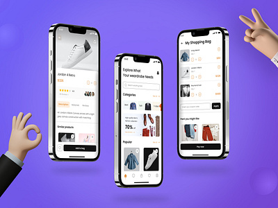 Shopping App Design app design application cool ui dashboard design design design trend 2023 fashion app ui ux design interface design minimal ui design minimal website design rashadujjamanr shopping app ui ux design trendy ui ui ui ux design uiux web app ui