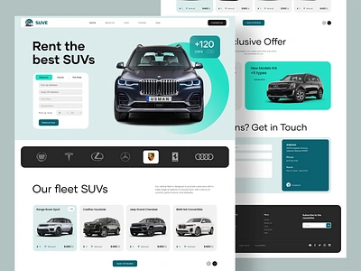 SUVE - SUV : car rental website auto automobile car car booking car hire cars rent rent a car rental app rental car suv suvs vehicles web design website