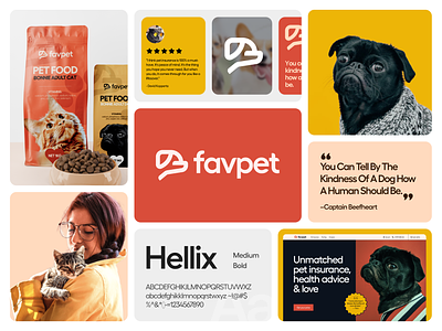 Favpet Branding Design animals brand design brand identity branding cat logo colorful design dog logo healthcare logo logo mark logo type minimal pet pet care pet logo pets redesign veterinarian visual identity