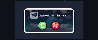 Diamond In The Sky branding graphic design illustration ui ux webapp