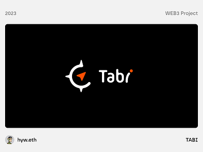 Tabi 1.0 Logo - Web3 Gamefi NFT Marketplace bitcoin blockchain branding btc crypto design game gamefi graphic design logo marketplace minimal minimalist nft social socialfi ui web3