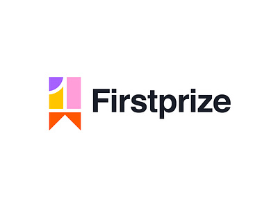 1 for firstprize ( for sale ) 1 branding contest first icon letter logo medal negative space number one podium prize ribbon smart top web3 winner winning