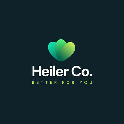 Heiler Co logo design branding design graphic design heilerco illustration logo logo design typography ui ux vector