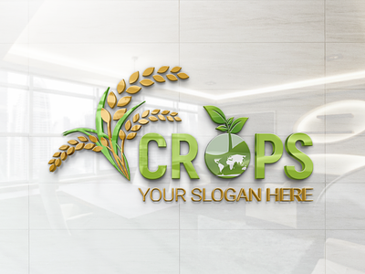 Crops Farm Agriculture Logo Design agriculture logo agro brand identity crops logo farm logo graphic design identity illustration logo design logos logotype ui ux vector visual identity