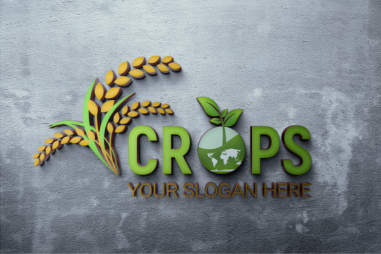 Crops Farm Agriculture Logo Design by shahidul on Dribbble