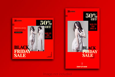 Black Friday instagram post template black friday branding clothing sale discount discount offer fashion sale graphic design instagram instagram story sale social media post