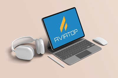 Aviatop. Logo design. branding design graphic design illustration logo social media typography vector
