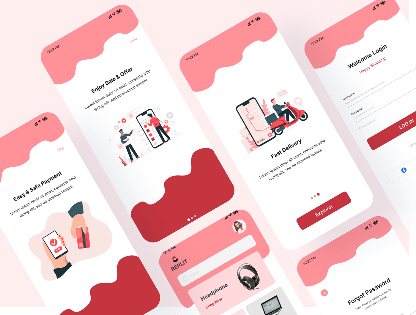 E-Commerce App Design by Rafia Sultana on Dribbble