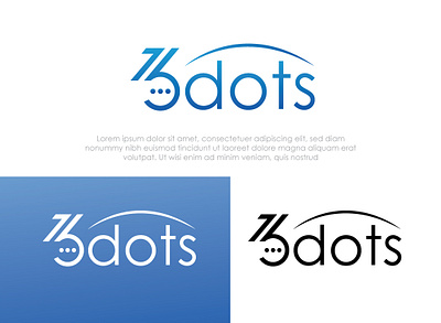 Logo for 3 dots 3dots 3totslogo design graphic design logo logodesign logos threedots typography