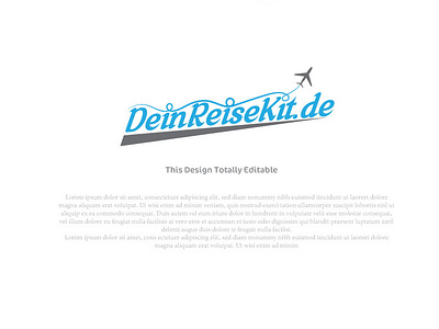 DrinReisekit.de logo d design drinreisekit.de graphic design illustration logo logodesign logos typography vector