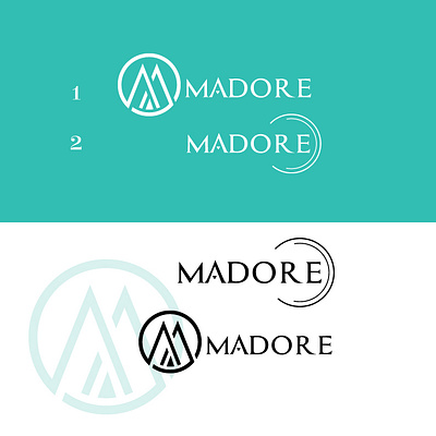 Madore Logo branding design graphic design logo logodesign logos madore typography