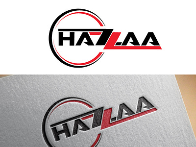 Hazza Logo design graphic design hazza logo logodesign logos typography vector