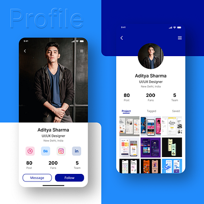 User Profile (#Daily UI 006) dailyui dailyuichallenge interactiondesign productdesign uicontent uidesign uiinspiration uipatterns uiuxinspiration userexperience userprofile uxcasestudy uxdesigncommunity uxdesignerlife uxdesigninspiration uxprocess uxresearch uxstrategy uxtesting uxui