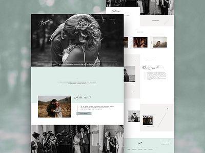 Pepper Weddings Website business website flotheme photographer photographer website ui ux web design web development website website design wedding wordpress