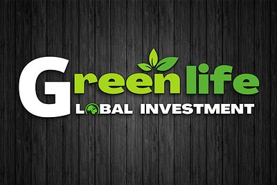 Greenlife Global Investment branding design graphic design illustration logo thumbnail typography vector