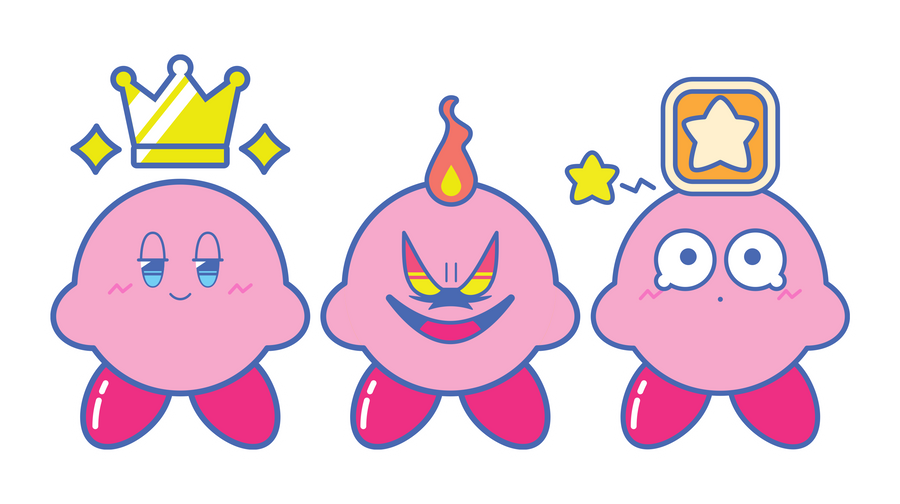 Kirby Triple Trouble by Stephan Jackson on Dribbble