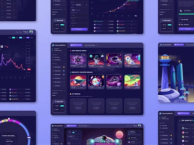 SOLANASHUFFLE: Gambling platform animation animation betting casino crash crypto dashboard gambling game game interface illustration jackpot motion graphics nft game product design profile roulette ui uiux web design wheel of fortune