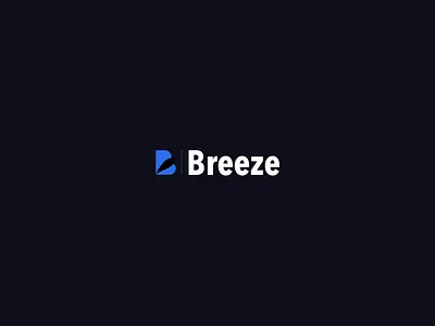Breeze logotype branding design graphic design illustration logo typography ui vector