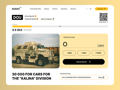 UI Volunteer organization for article activism article articledesign card charity cleandesign dribbble landing page minimalism socialgood stock supporting ui ukraine ux uxui volonteer volonteering webdesign website