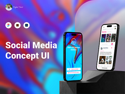 PPOL - Concept Social Media App Design app app design application application design branding design figma graphic design mobile application social media social media application ui ui design uiux