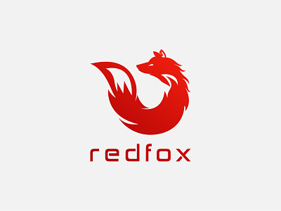 Fox Logo For Sale animals branding bright colorful company creative elegant for sale fox modern powerpoint professional red redfox safety security strength strong ui ux