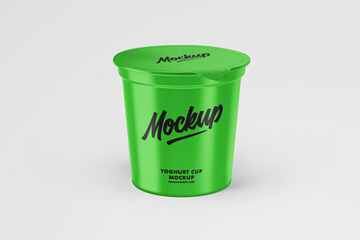 Free Yogurt Cup Mockup cup free free mockup mockup psd mockup yoghurt yoghurt cup yoghurt mockup