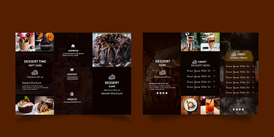 Brochure Design advertising banner banner design branding brochure brochure design coffe cover design design facebook ads flyer food food banner graphic design illustration instagram post logo restaurant social media post