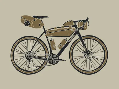 Diamondback T-Shirt bicycles bike bike packing design diamondback drawing gravel illustration mightymoss shirt t shirt