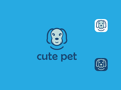 Cute pet logo bone branding cat logo cute logo dog logo fur graphic design letter logo logo logo design minimal logo paw pet