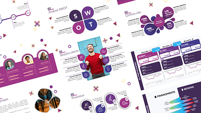 Busines plan - PowerPoint template graphic design powerpoint presentation