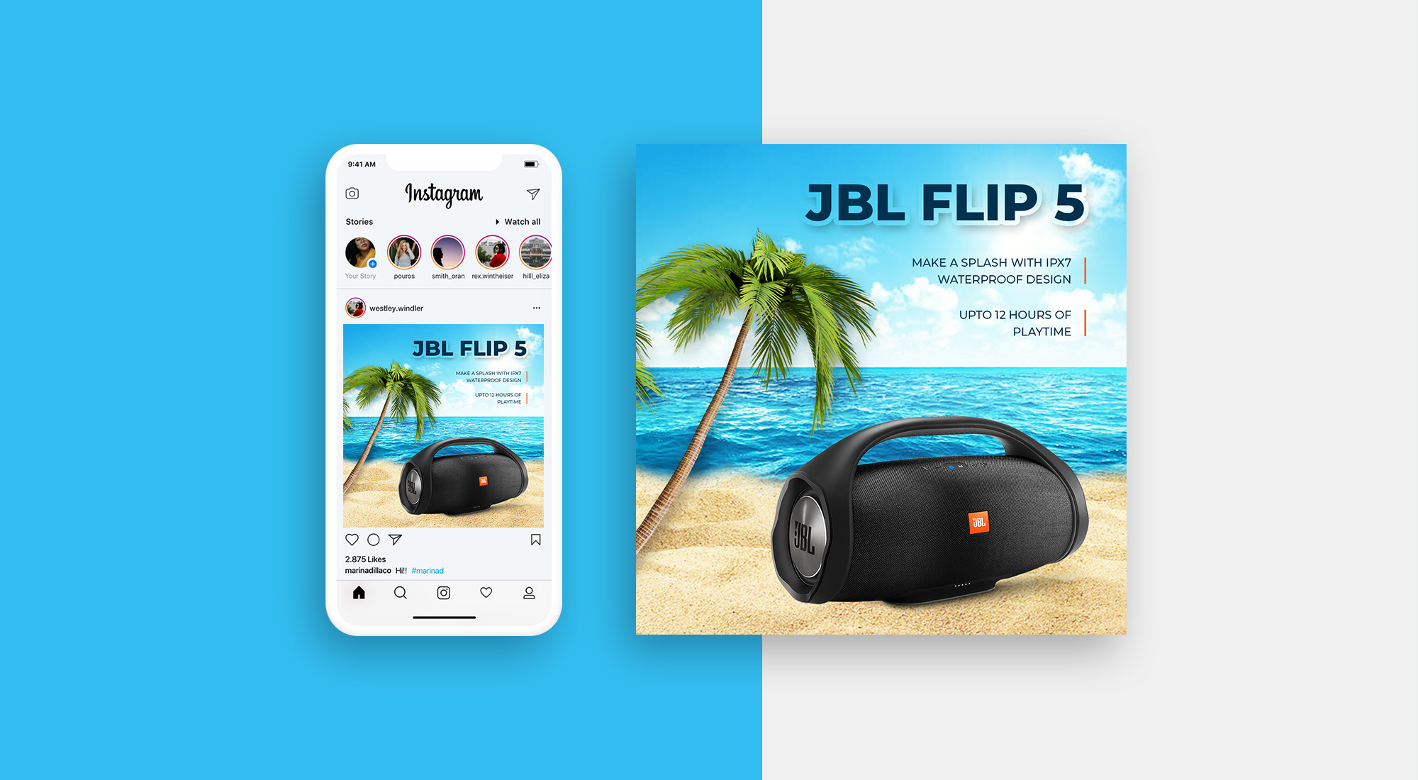 Gadget Instagram Banner | Social Media Banner | Facebook Ads ads banner design discount post facebook ads facebook cover facebook post gadget gadget ad gadget post instagram banner instagram post jbl logo poster social media ads social media design social media post speaker speaker post web