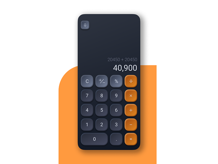 IOS Calculator by Jajan James on Dribbble