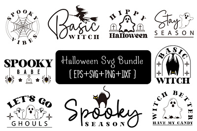 Halloween Svg Bundle inspirational t shirt design