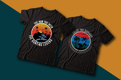 Summer T-shirt Design Bundle inspirational t shirt design