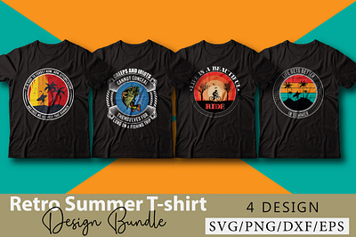 Summer T-shirt Design Bundle inspirational t shirt design