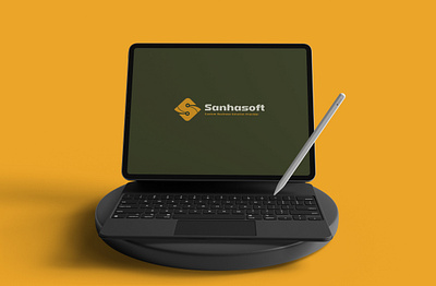 Sanhasoft | Brand Identity Design brand creation brand design branding business card design design graphic design logo logodesign stationery design visual design visual identity