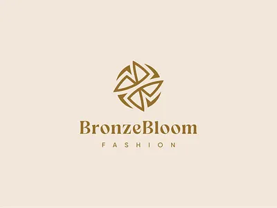 BronzeBloom Fashion Logo | Visual Identity abstract logo aesthetic logo brand guide brand identity classy logo design fashion fashion brand logo graphics design illustration logo logo design luxury fashion logo modern streetwear logo visual identity