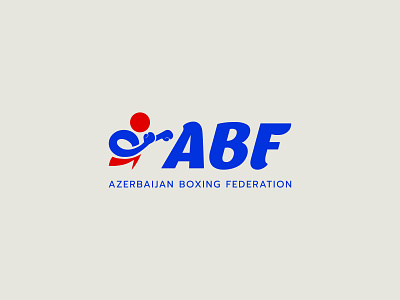 ABF logo art azerbaijan boxing brand branding creative design icon illustration logo logotype sport typography