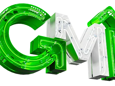 3D Neon Lights 3d animation graphic design motion graphics