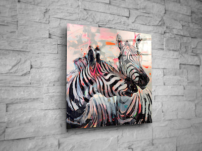 Zebras - abstract
