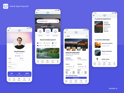 Travel App app mobile ui ux