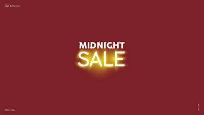 Midnight Sale branding design graphic design logo midnight sale sale event vector