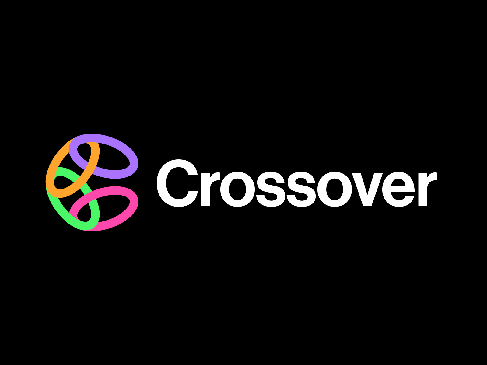 crossover logo design by designbydi on Dribbble