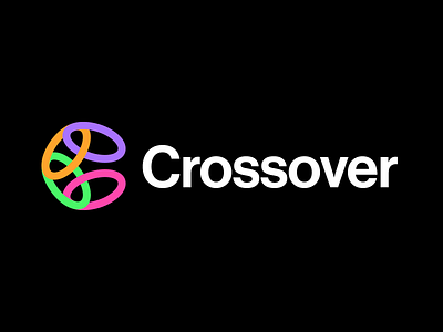 crossover logo design alphabet brand identity branding c c logo colorful identity lettermark logo logos mark minimal modern monogram