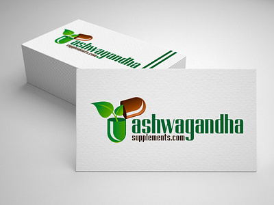 ASHWAGANDHA SUPPLEMENTS LOGO abstract logo branding clean logo design graphic design illustration logo simple logo vector