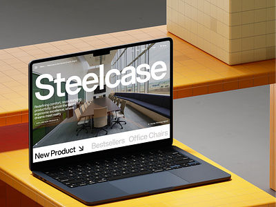 Steelcase - Redesign Concept catalogue e commerce ecommerce footer furniture header interior interior design landing page living room marketplace minimalist responsive shop shopping store style web webflow website