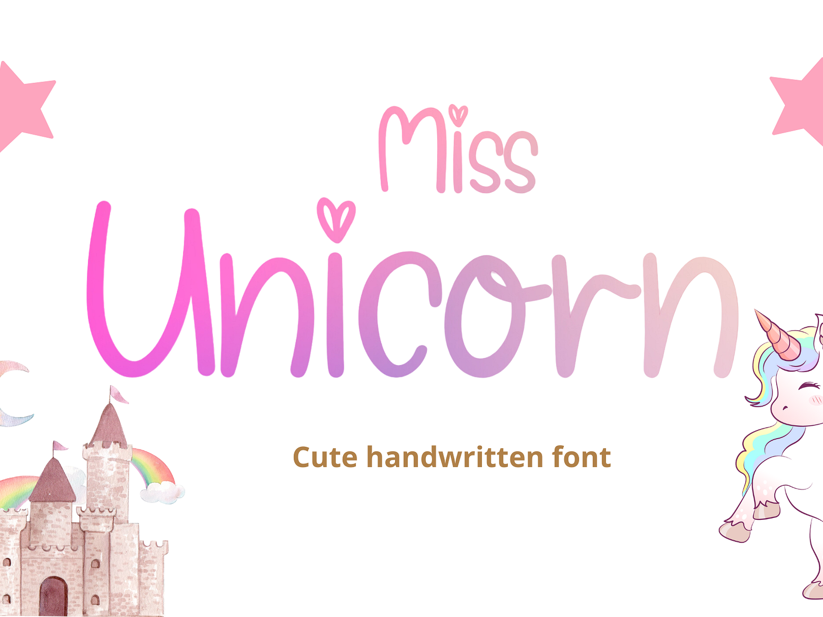 Miss Unicorn by Nongnuch polyiam on Dribbble